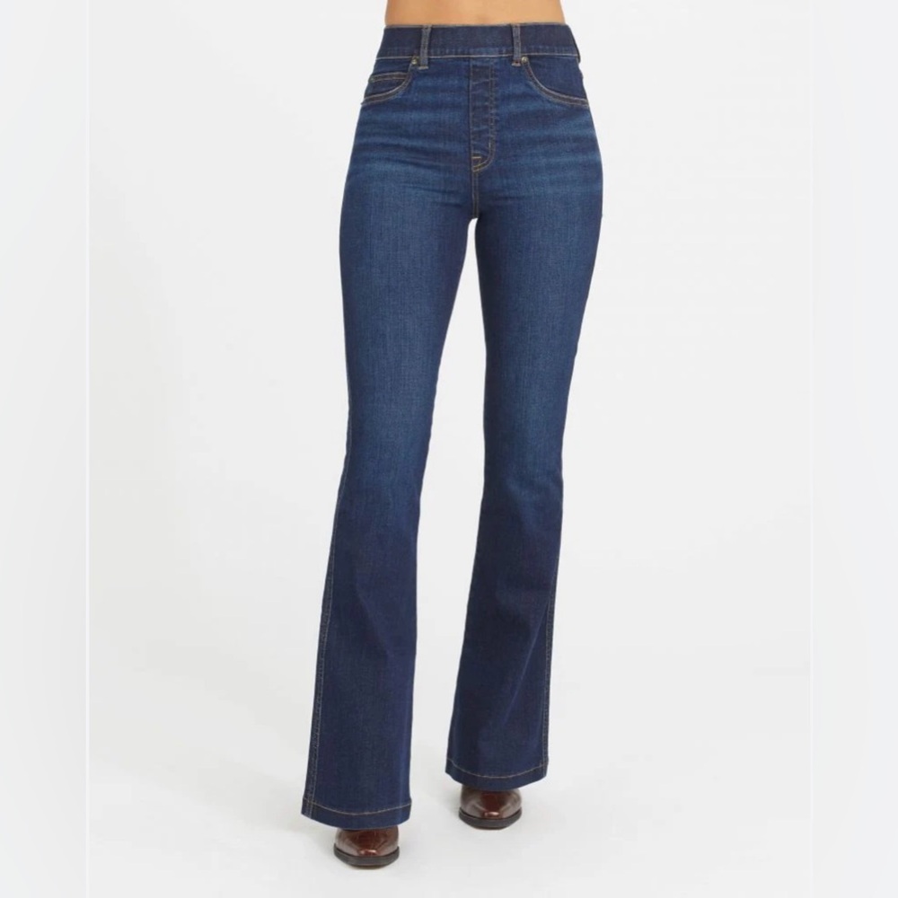 NWT SPANX EveryWear Flare Jeans‎ Women’s Size XL